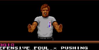 Tecmo Super NBA Basketball Genesis Screenshot