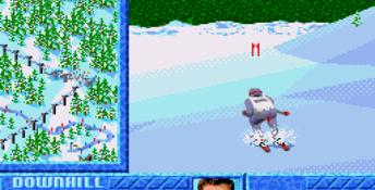 Winter Challenge Genesis Screenshot