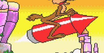 Desert Speedtrap Starring Road Runner And Wile E Coyote GameGear Screenshot