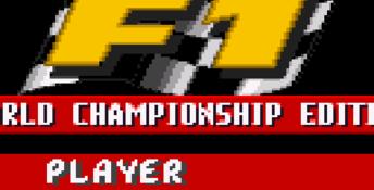 F-1 World Championship Edition GameGear Screenshot