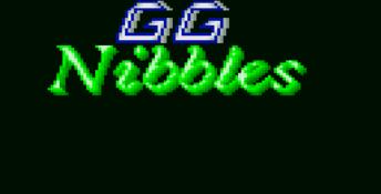 Gg Nibbles By Martin Konrad GameGear Screenshot