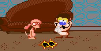 Ren and Stimpy Quest For The Shaven Yak GameGear Screenshot