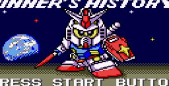 SD Gundam Winner's History GameGear Screenshot