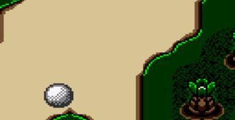 Super Golf GameGear Screenshot