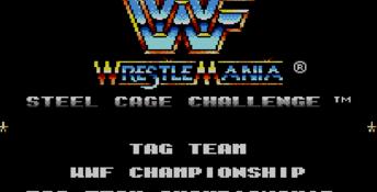 WWF Steel Cage Challenge GameGear Screenshot