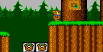 Yogi Bear In Yogi Bear's Goldrush GameGear Screenshot