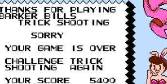 Barker Bill's Trick Shooting NES Screenshot