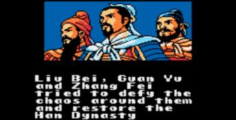 Romance of the Three Kingdoms 2 NES Screenshot