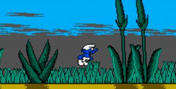 The Smurfs NES Screenshot