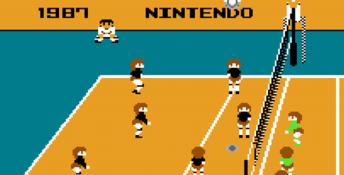 Volleyball NES Screenshot