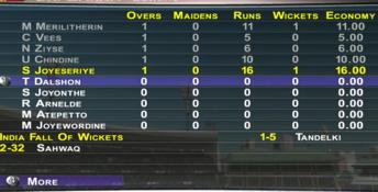 Brian Lara International Cricket 2005 PC Screenshot