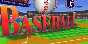 3d Baseball Playstation Screenshot