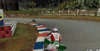 Castrol Honda Superbike Racing Playstation Screenshot