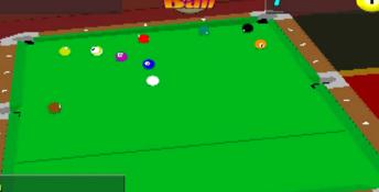 Virtual Pool Playstation Screenshot