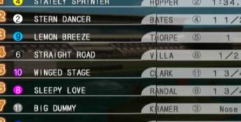 Gallop Racer 2003: A New Breed Playstation 2 Screenshot