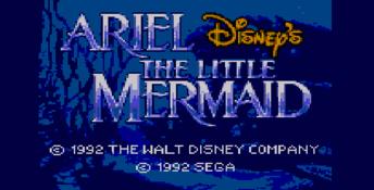 Ariel The Little Mermaid Sega Master System Screenshot