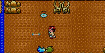 Aztec Adventure: The Golden Road to Paradise Sega Master System Screenshot