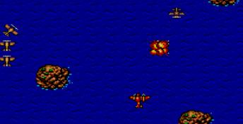 Bomber Raid Sega Master System Screenshot