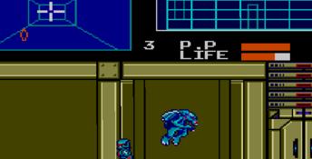 Cyborg Hunter Sega Master System Screenshot