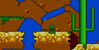 Desert Speedtrap Starring Road Runner and Wile E. Coyote Sega Master System Screenshot