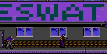 E-SWAT: City Under Siege Sega Master System Screenshot