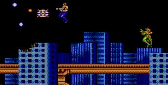 Forgotten Worlds Sega Master System Screenshot
