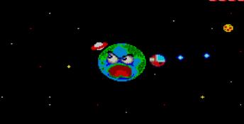 Galactic Protector Sega Master System Screenshot