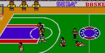 Great Basketball Sega Master System Screenshot