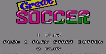 Great Soccer Sega Master System Screenshot