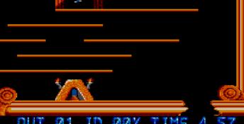 Lemmings Sega Master System Screenshot