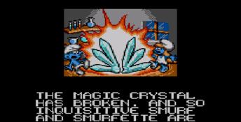 The Smurfs Travel the World Sega Master System Screenshot