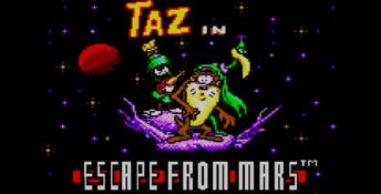 Taz in Escape From Mars
