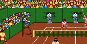 International Tennis Tour SNES Screenshot