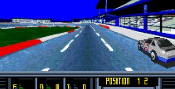 Kyle Petty's No Fear Racing SNES Screenshot