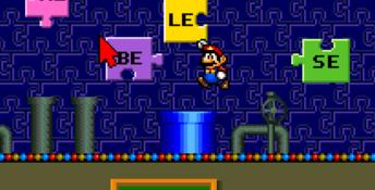 Mario's Early Years: Fun With Letters SNES Screenshot