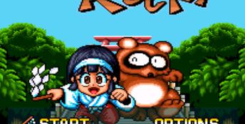Pocky & Rocky SNES Screenshot