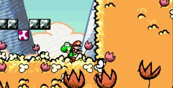 Super Mario World 2: Yoshi's Island SNES Screenshot