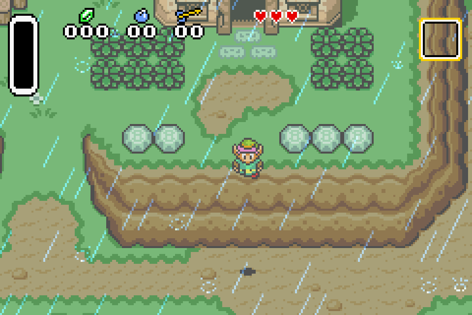 link to the past gba with 1player 4swords