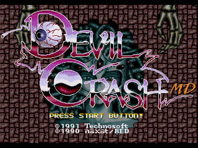 Devil Crash Md Download Game Gamefabrique