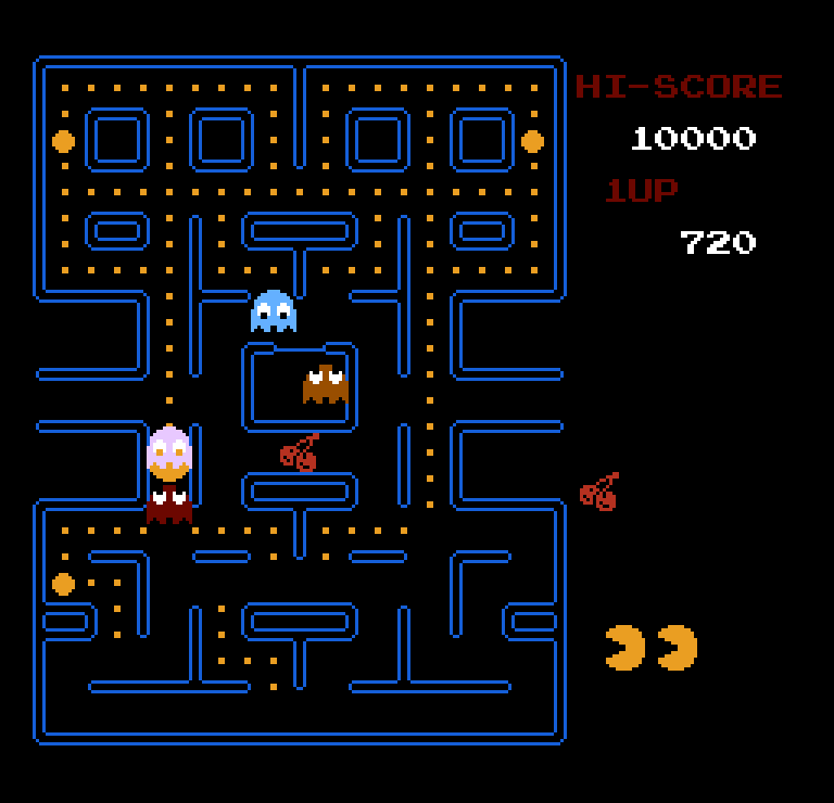 Pac Pacman Screenshots Nes Screenshot Gamefabrique Games.