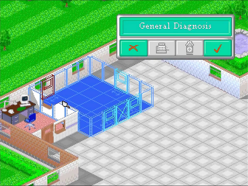theme hospital platforms