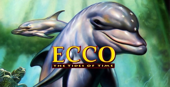 Ecco the Dolphin swims in a sea of animated glitches