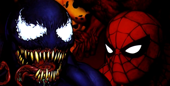 Spider-Man and Venom in Separation Anxiety