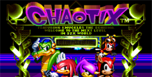 Knuckles Chaotix 32X