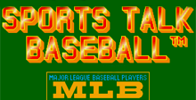 MLBPA Sports Talk Baseball