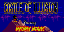 Castle Of Illusion Starring Mickey Mouse