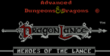 Advanced Dungeons and Dragons: Heroes of the Lance