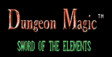 Dungeon Magic: Sword of the Elements