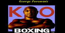 George Foreman's KO Boxing