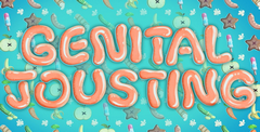 genital jousting play